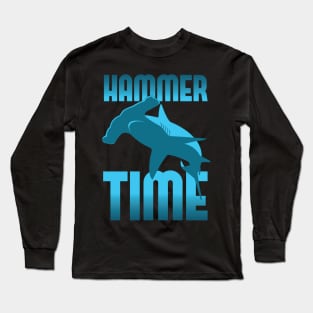 Hammer Time - Hammerhead Shark Long Sleeve T-Shirt